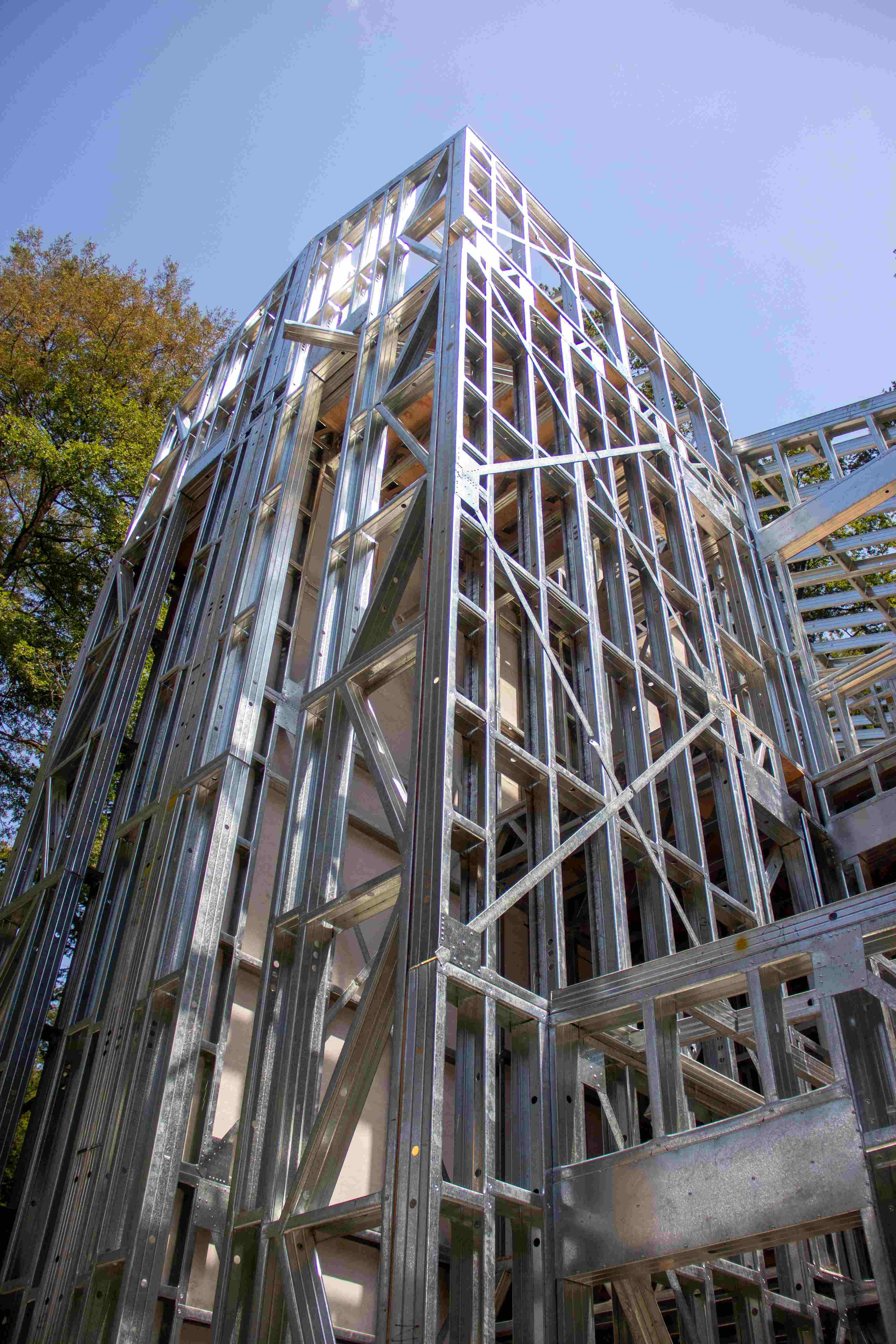 high steel framing