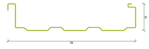 Knudson - Lipped panel profile